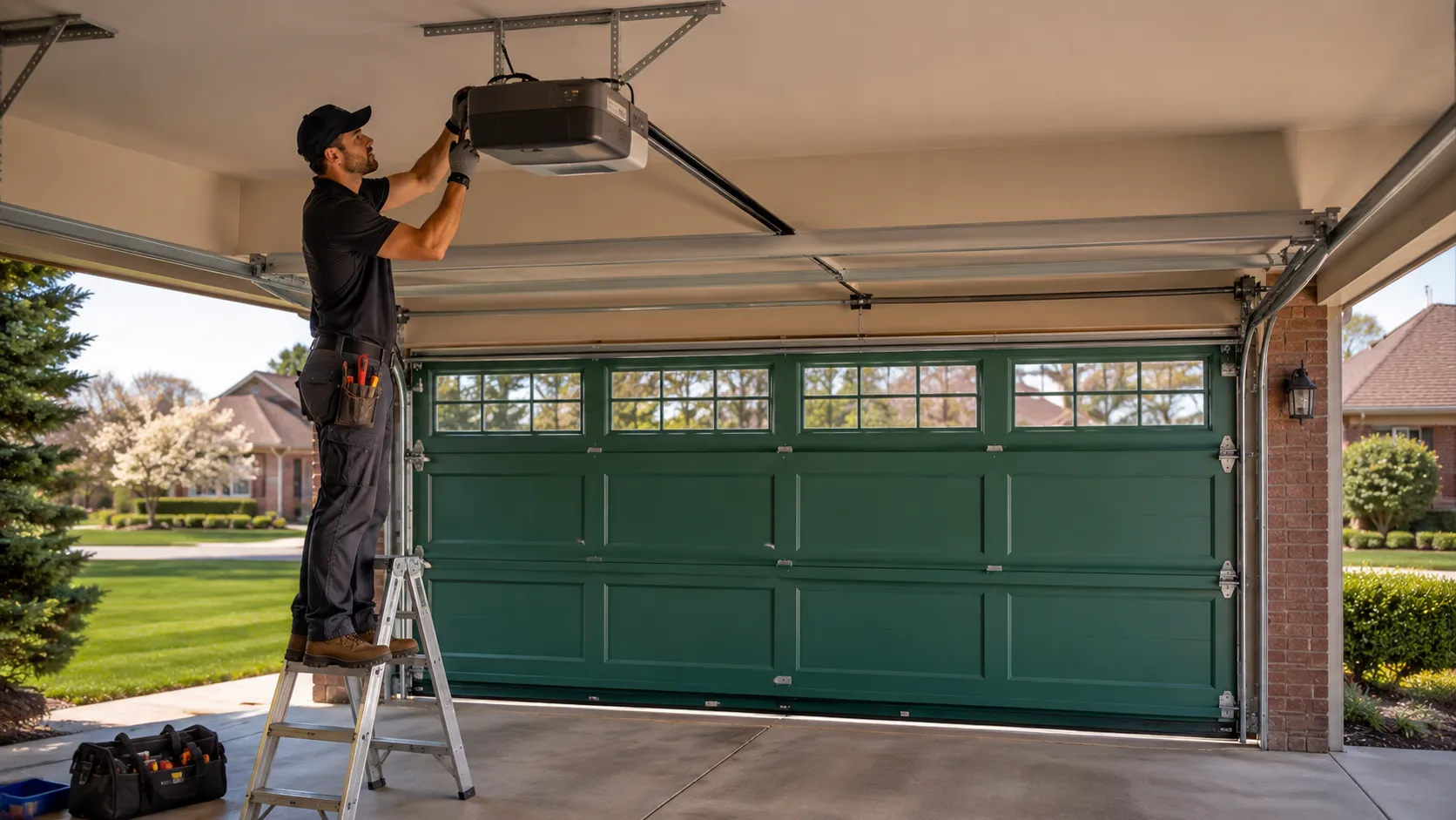 Garage door service in Youngstown