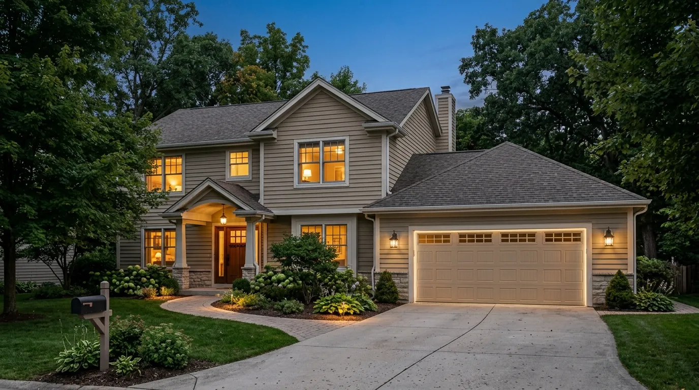 Garage Door Service for Columbiana, Built Later Than Most of Our Territory