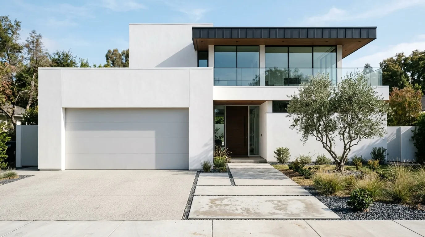 Residential garage doors