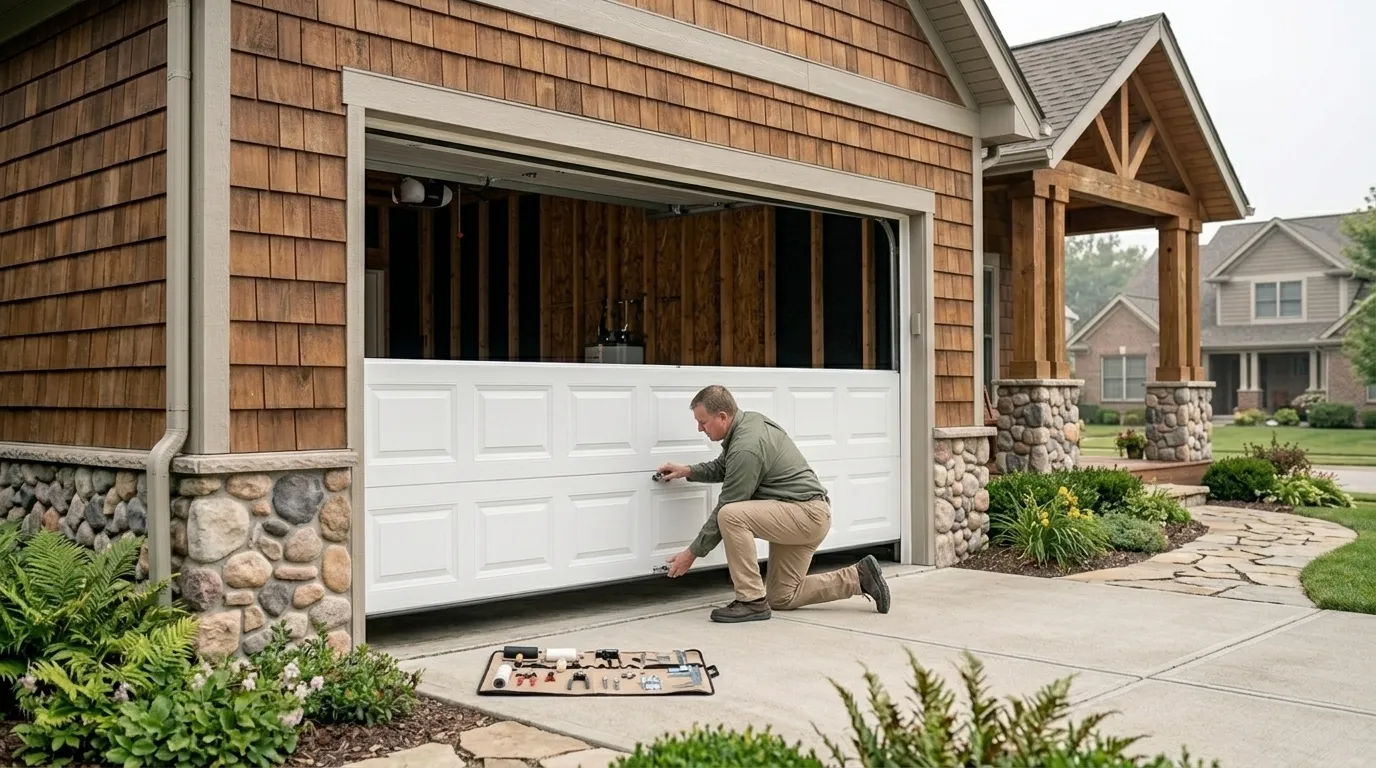 Commercial garage doors