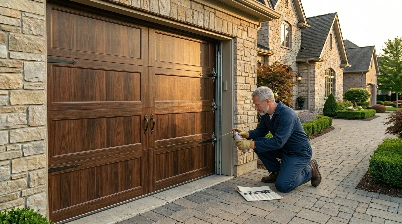 Full-view glass garage door