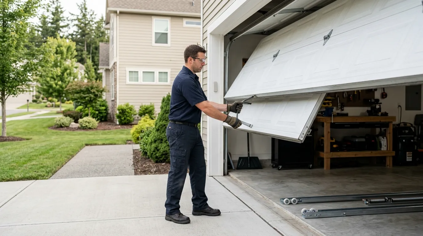 Repaired & tested - Youngstown garage door service
