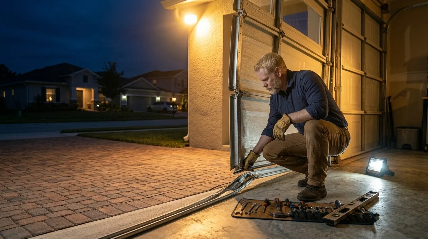 Repaired & tested - Youngstown garage door service