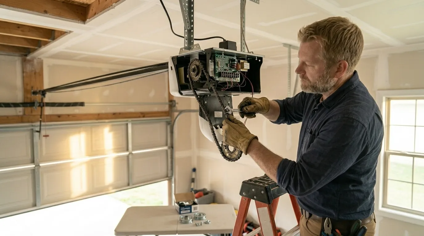 Repaired & tested - Youngstown garage door service