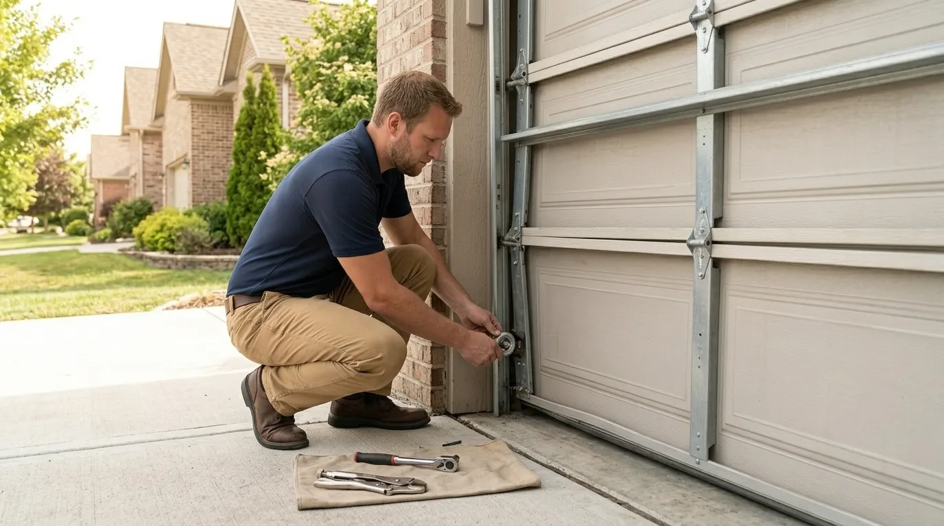 Repaired & tested - Youngstown garage door service