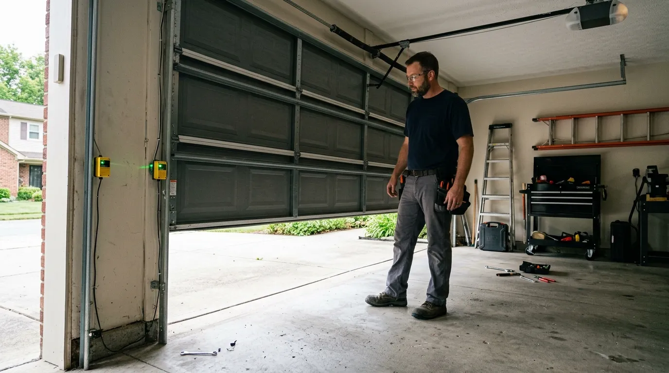 Repaired & tested - Youngstown garage door service