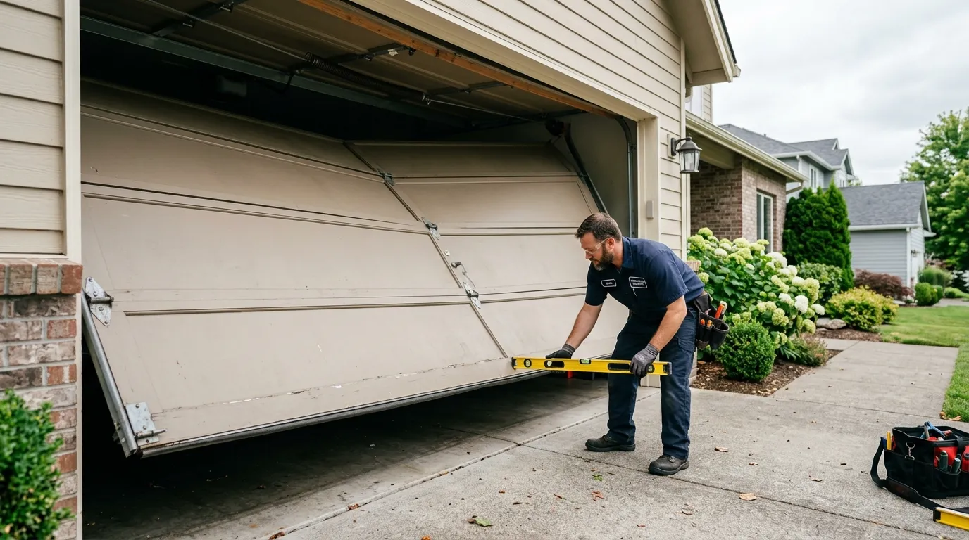 Repaired & tested - Youngstown garage door service