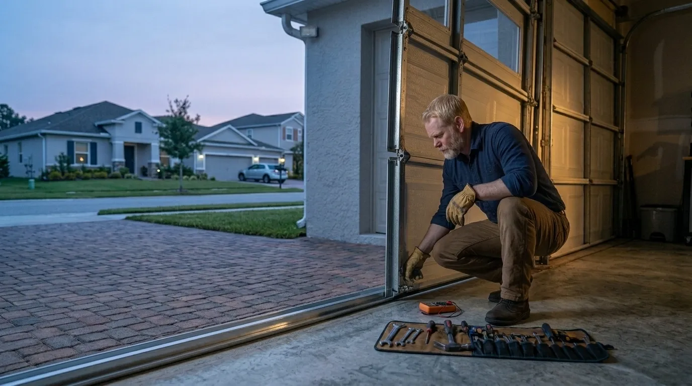 Repaired & tested - Youngstown garage door service