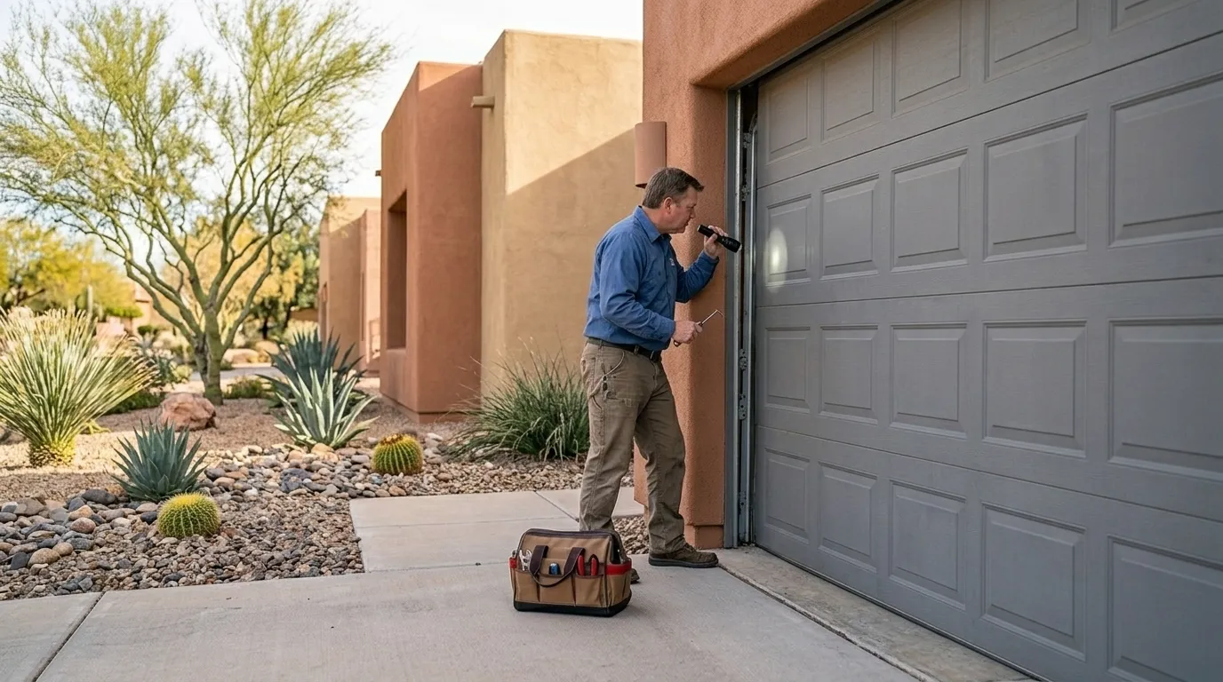 Carriage style garage door