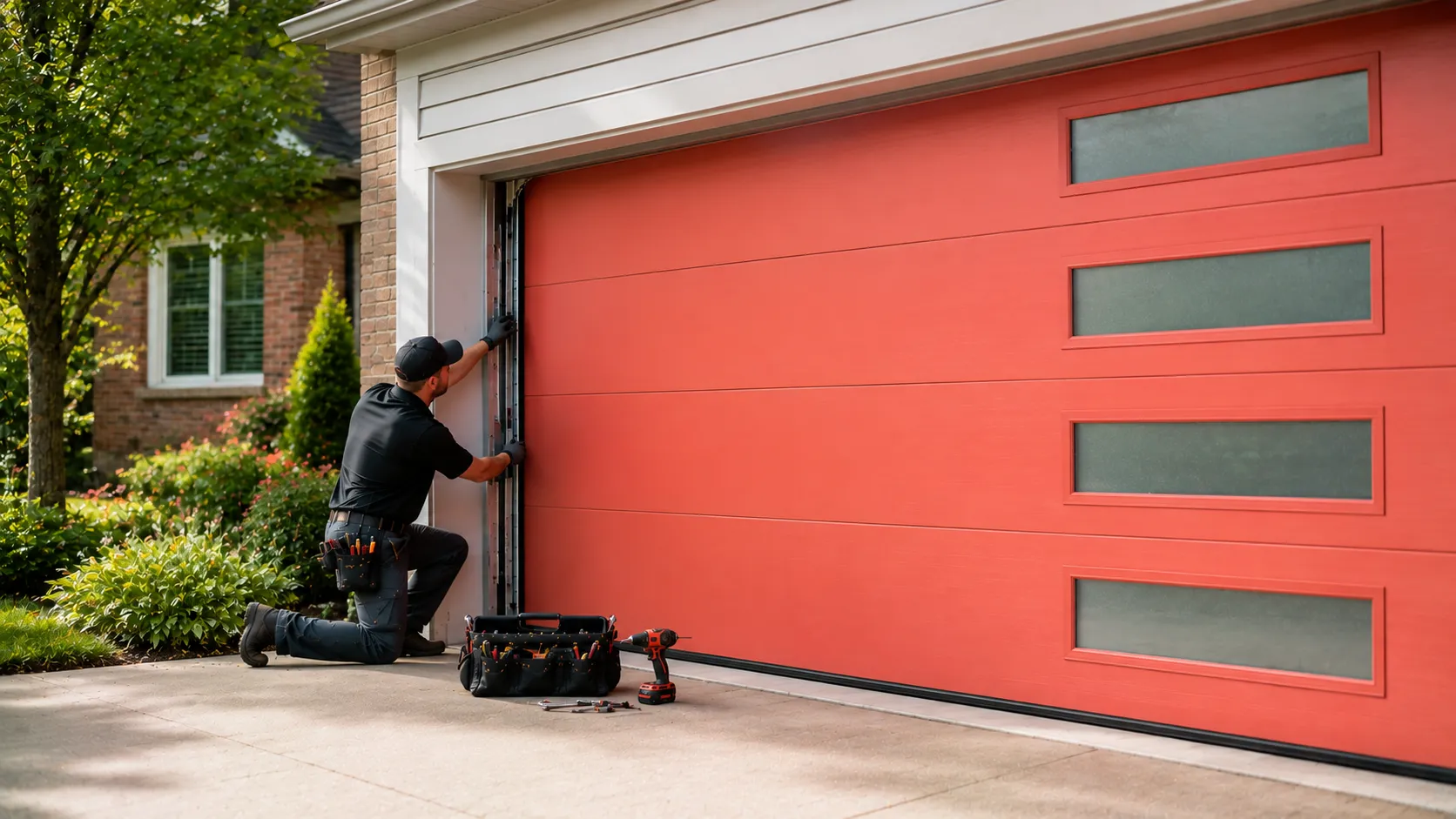 Garage Door Service for Howland Center's 1970s-Built Homes