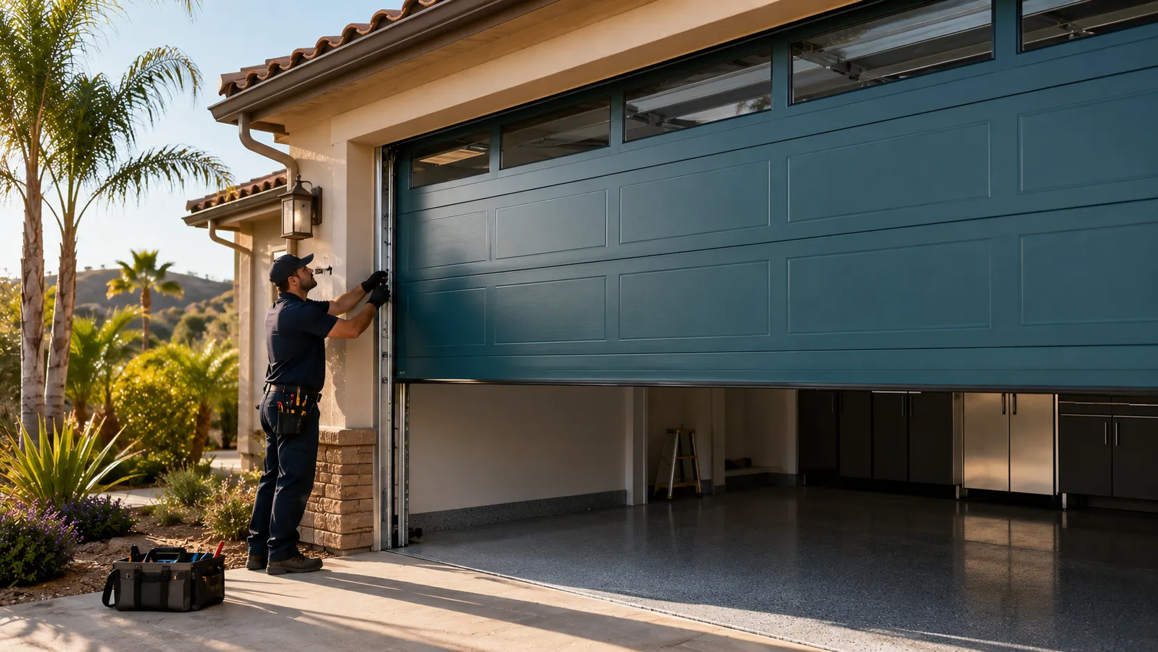 Garage doors we install